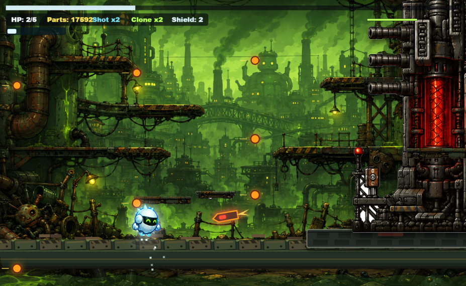 Planet Fatta boss fight gameplay